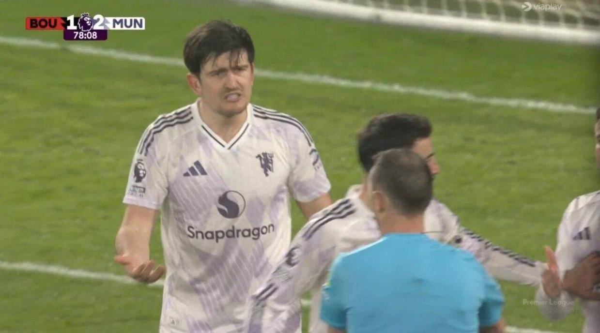 马奎尔遭英足总指控，恐追加停赛无缘战切尔西！染红后骂第四官员